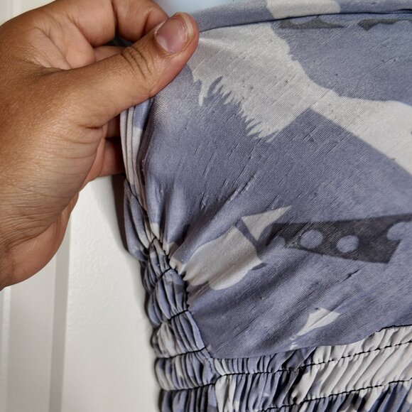 Hibiscus flower Y2K swim suit cover up halter dress Size M - Picture 8 of 12